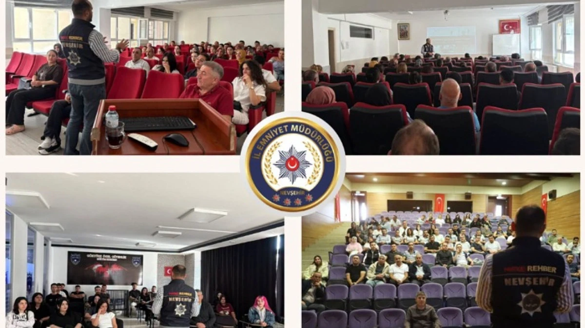 NARKOTİK ŞUBE TOPLUMUN T&Uuml;M KESİMLERİNE EĞİTİM VERİYOR