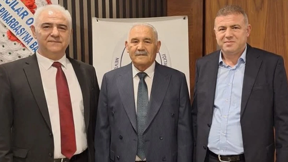 NEVESOB BAŞKANI YENİDEN MEHMET PINARBAŞI OLDU