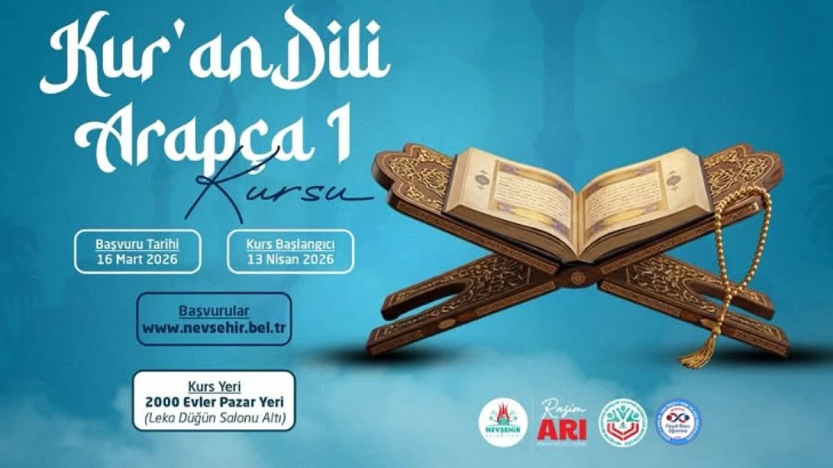 NEVŞEHİR'DE BEŞ AYRI KURS BİRDEN A&Ccedil;ILIYOR 