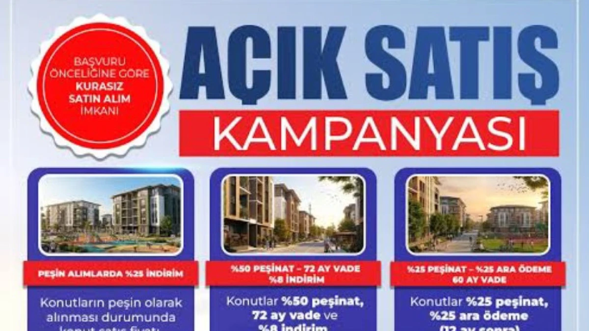 NEVŞEHİR&rsquo;DE EV SAHİBİ OLMA FIRSATI: TOKİ KURASIZ 317 KONUTU A&Ccedil;IK SATIŞA &Ccedil;IKARDI!