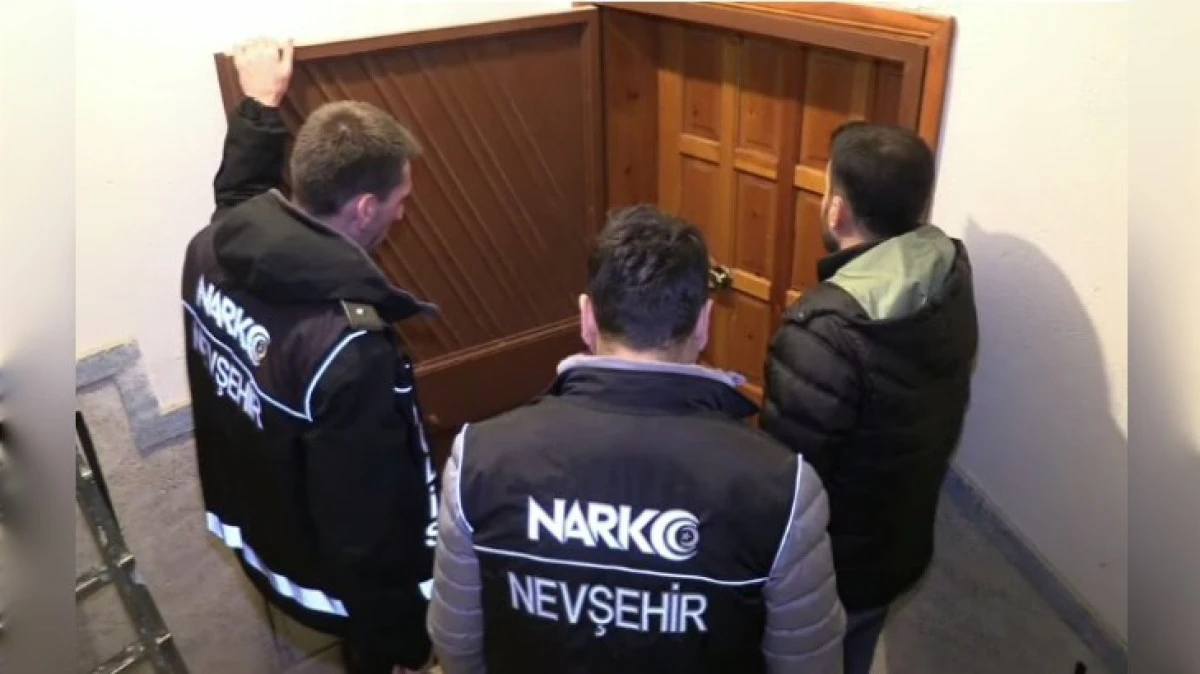 NEVŞEHİR'DE HAVADAN, KARADAN DEV UYUŞTURUCU OPERASYONU 