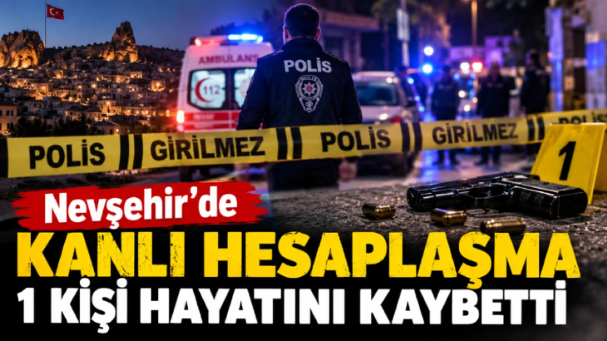 NEVŞEHİR'DE KANLI HESAPLAŞMA 1 &Ouml;L&Uuml;