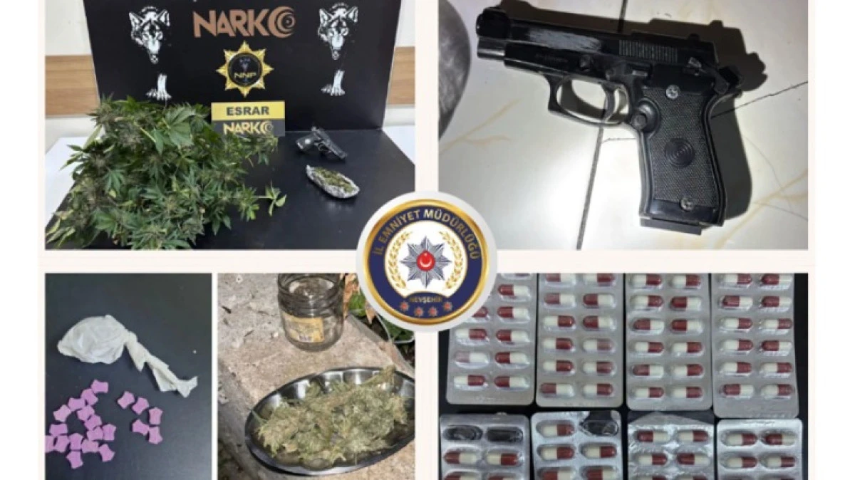 NEVŞEHİR'DE NARKOTİK OPERASYONLARI S&Uuml;R&Uuml;YOR 