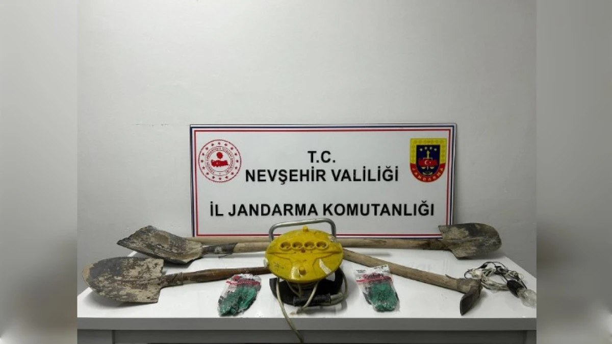 NEVŞEHİR'DE TARİHİ ESER OPERASYONU 