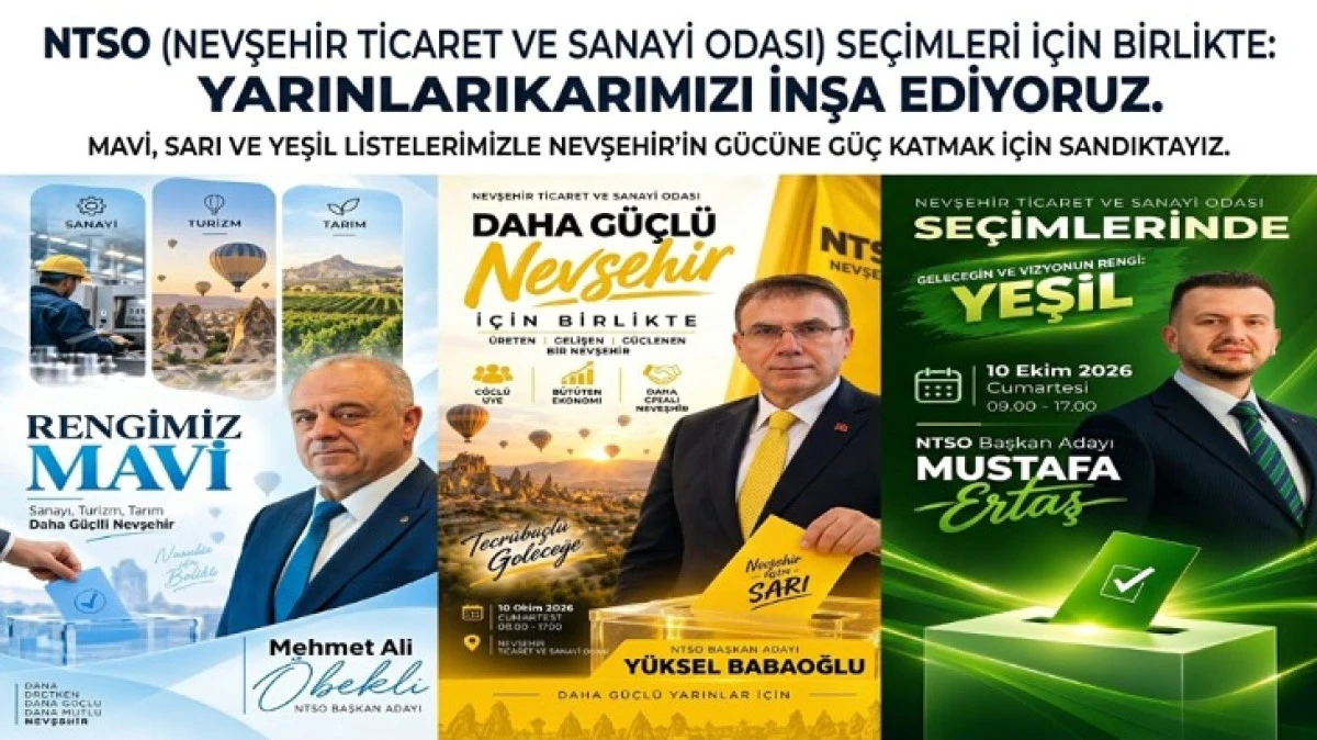 NEVŞEHİR&rsquo;DE TARİHİ SE&Ccedil;İME SAATLER KALDI! OY VERME SAAT 09.00&rsquo;DA BAŞLAYACAK