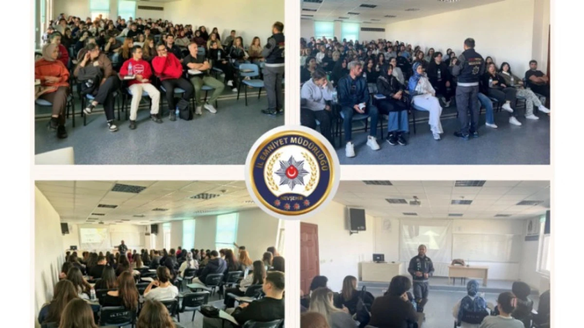 NEVŞEHİR&rsquo;DE &Uuml;NİVERSİTE &Ouml;ĞRENCİLERİNE NARKOTİK BİLGİLENDİRMESİ