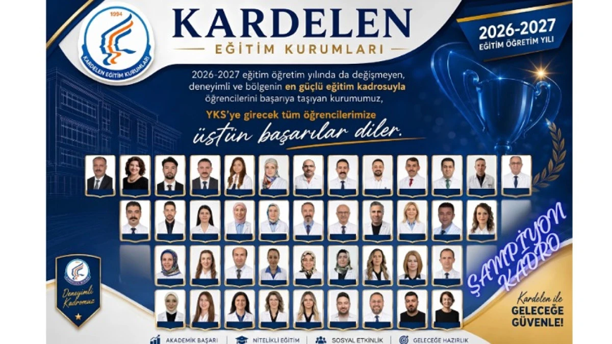NEVŞEHİR&rsquo;İN ŞAMPİYON KADROSU YKS ADAYLARINA BAŞARILAR DİLİYOR