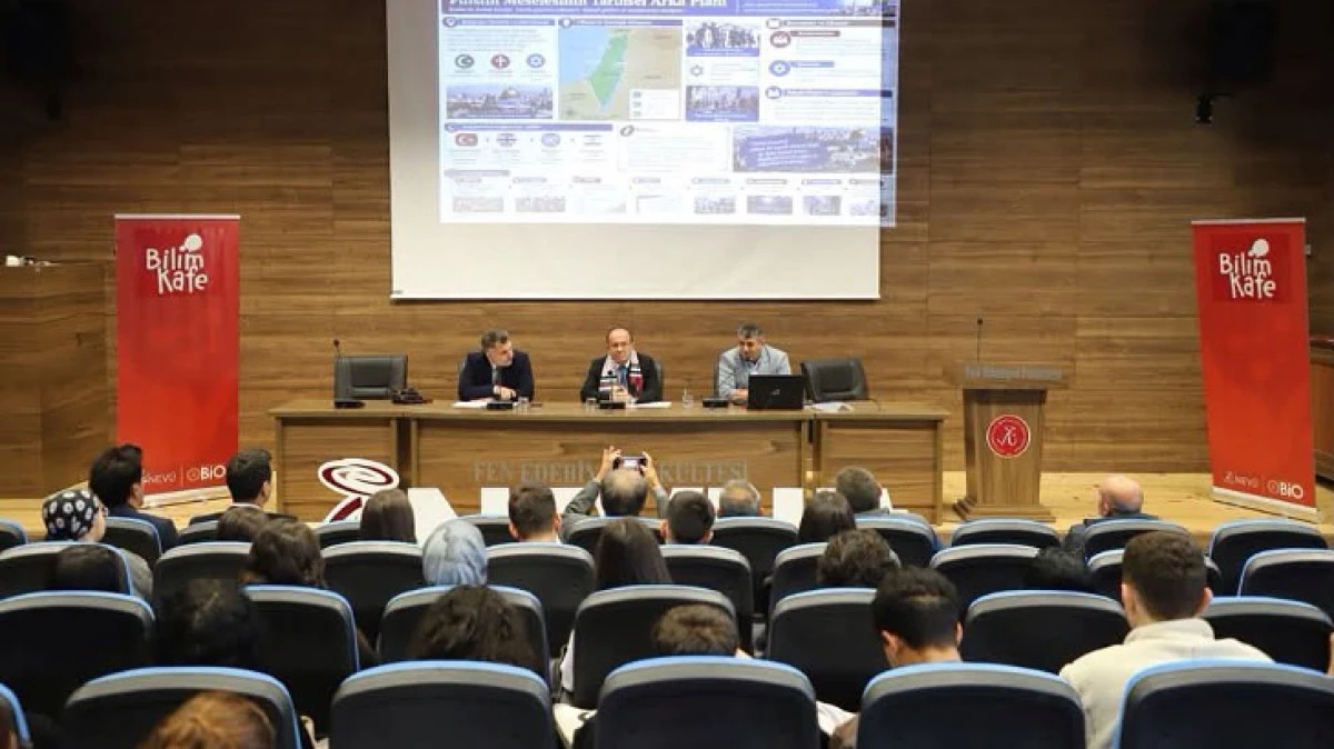 NEV&Uuml;'DE GAZZE KONFERANSI D&Uuml;ZENLENDİ 