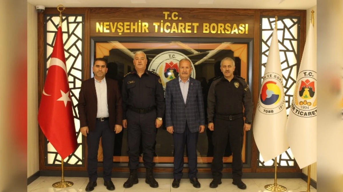 NTB'Yİ EMNİYET MÜDÜRÜ VE ALAY KOMUTANI ZİYARET ETTİ 