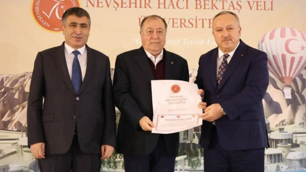 NTSO'YA TEŞEKK&Uuml;R PLAKETİ 