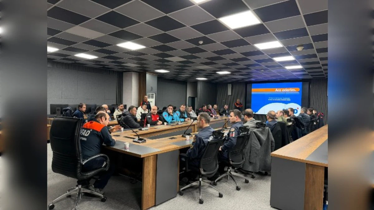 OPERASYON PLANI GRUP TOPLANTISI YAPILDI 