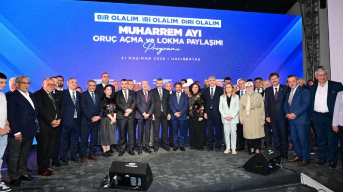 NEVŞEHİR'DE MUHARREM AYI LOKMASI PAYLAŞILDI 