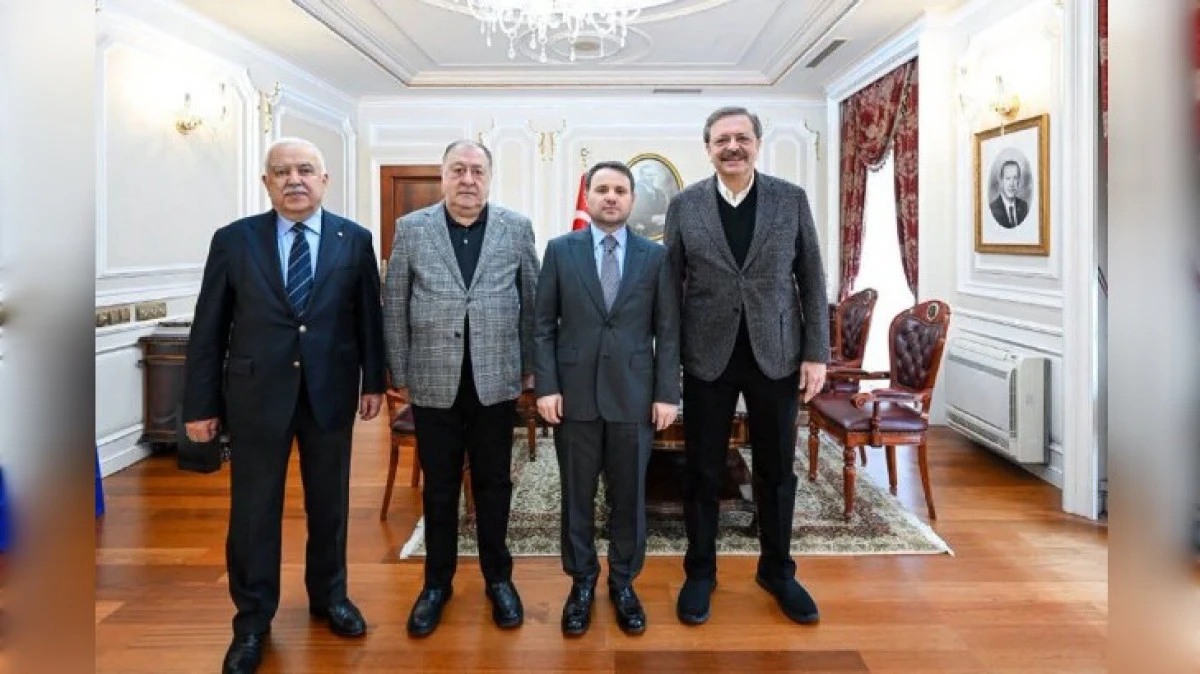 PARMAKSIZ, ADALET BAKANI AKIN G&Uuml;RLEK'İ ZİYARET ETTİ 