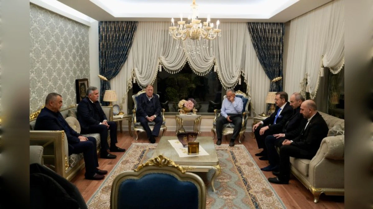 PARMAKSIZ'DAN, BÜYÜKKILIÇ'A TAZİYE ZİYARETİ 