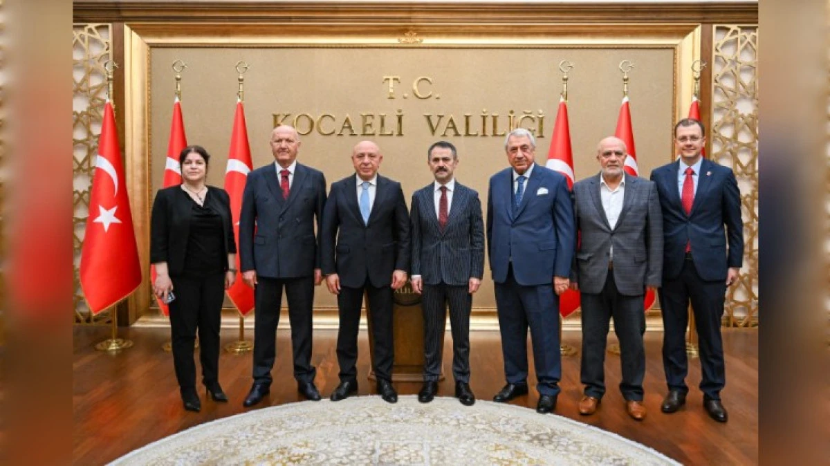 PUİS HEYETİ KOCAELİ VALİSİ AKTAŞ'I ZİYARET ETTİ 