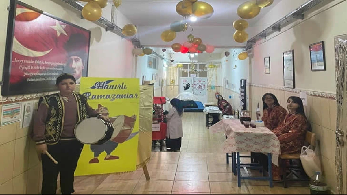 RAMAZAN ŞENLİKLERİ OKULLARDA DEVAM EDİYOR