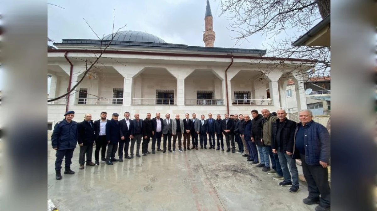 RESTORASYON'U BİTEN CAMİ YENİDEN İBADETE A&Ccedil;ILDI 