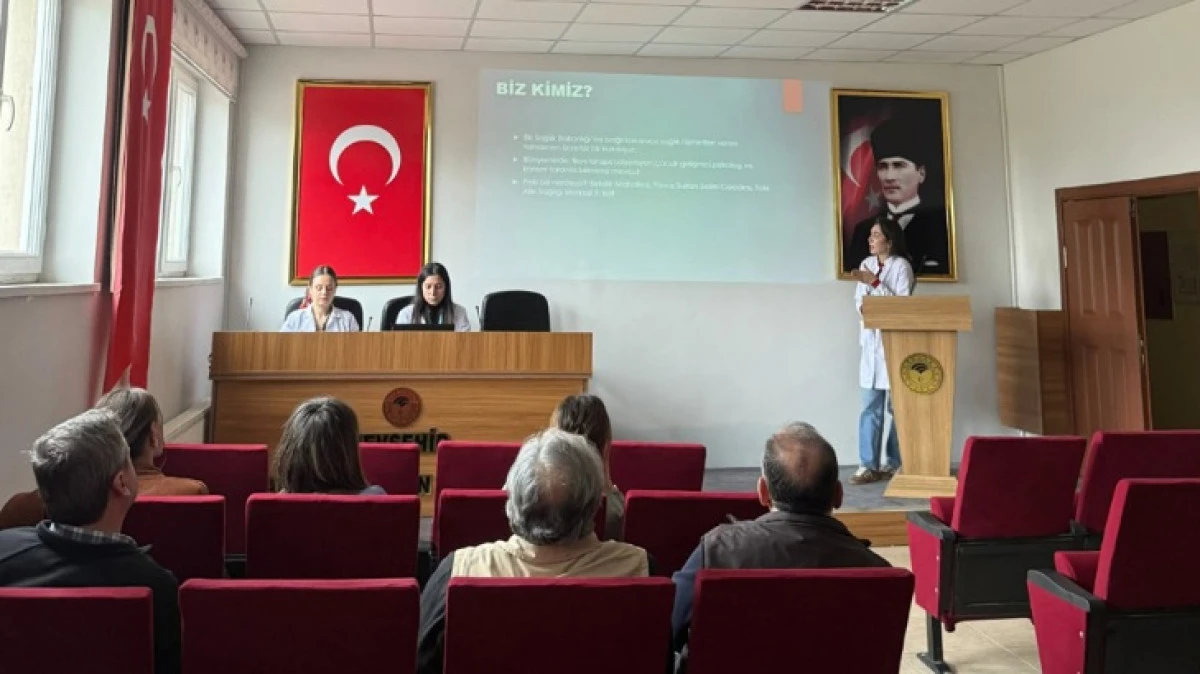 SAĞLIK EL&Ccedil;İLERİNE EĞİTİM VERİLDİ