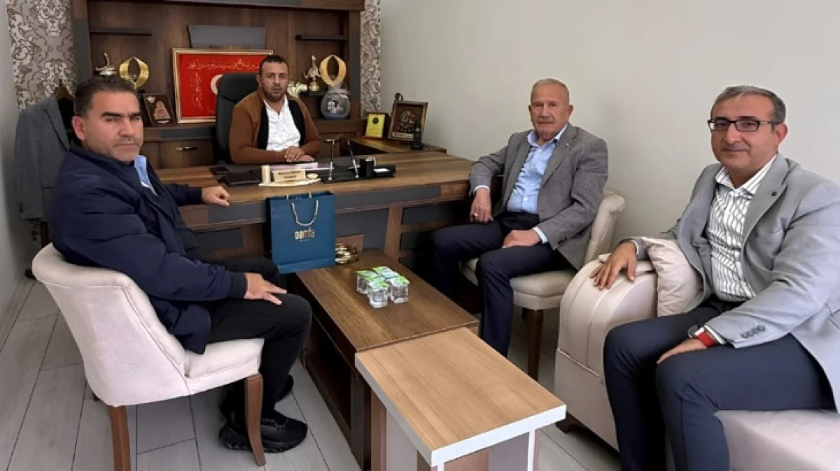SALAŞ ESNAF ODASINI ZİYARET ETTİ 