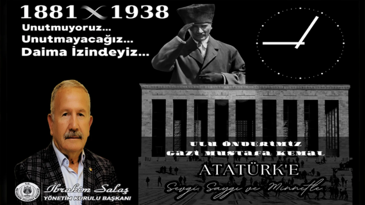 SALAŞ'TAN 10 KASIM MESAJI 