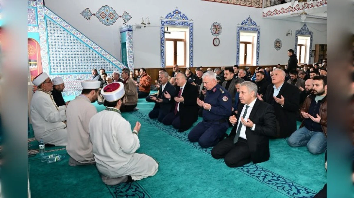 ŞEHİT POLİS MEMURU FURKAN DEMİR İ&Ccedil;İN MEVLİD OKUTULDU 