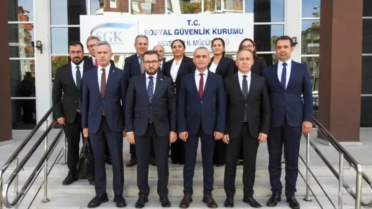 SGK BAŞKANINDAN NEVŞEHİR'E ZİYARET 