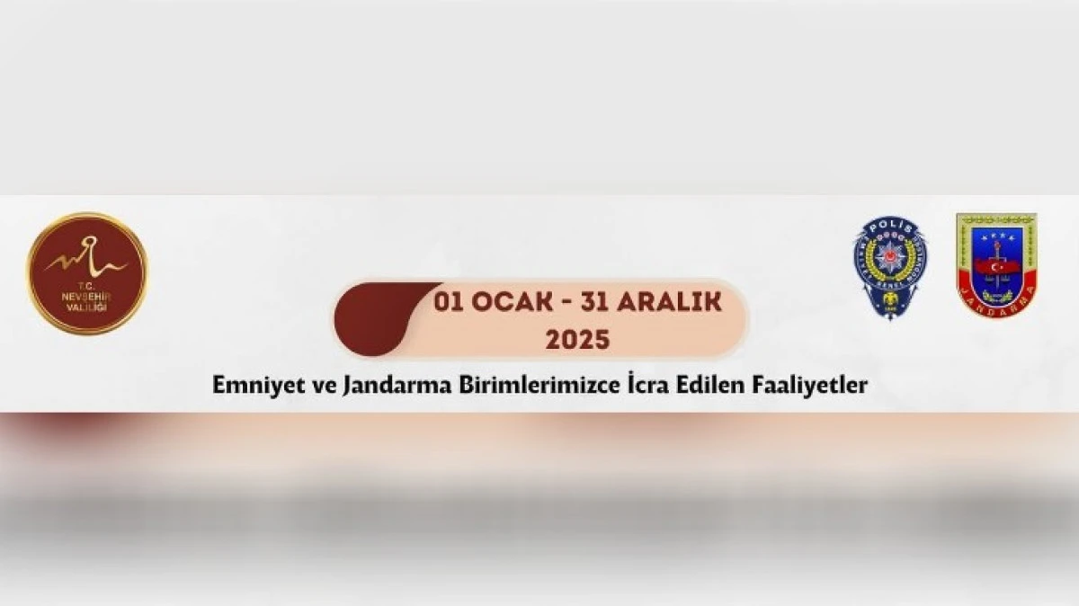 SON BİR YILDA NEVŞEHİR'DE KAV OLAY OLDU İŞTE CEVABI 