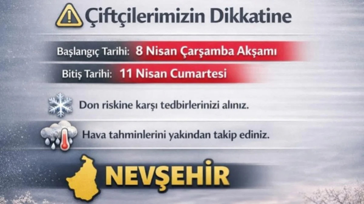 SON DAKİKA BU UYARIYA MUTLAKA KULAK VERİN 