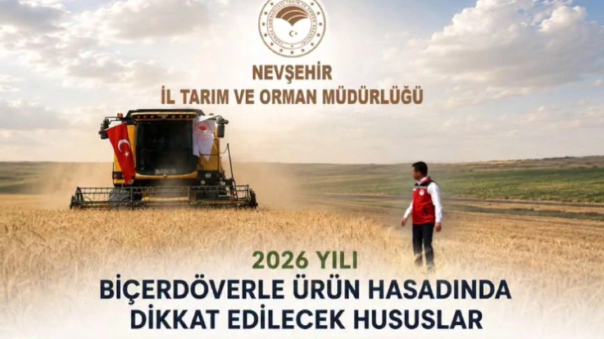 TARIM İL M&Uuml;D&Uuml;RL&Uuml;Ğ&Uuml;NDEN Bİ&Ccedil;ERD&Ouml;VER UYARISI 