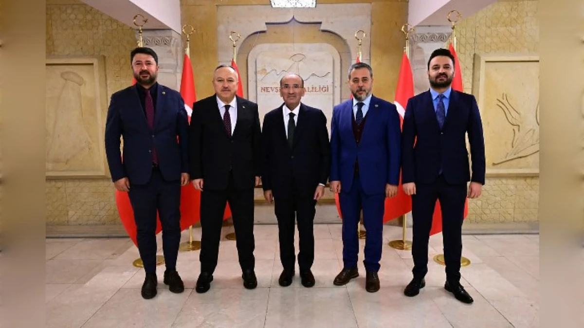 TBMM BAŞKANVEKİLİ BEKİR BOZDAĞ NEVŞEHİR'E GELDİ 