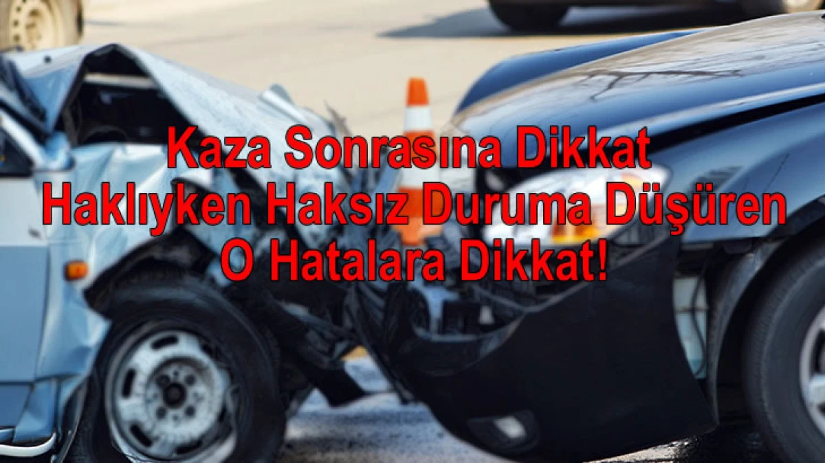 TRAFİKTE B&Uuml;Y&Uuml;K TUZAK HAKLI İKE HAKSIZ DURUMA D&Uuml;ŞMEYİN İŞTE REHBER...