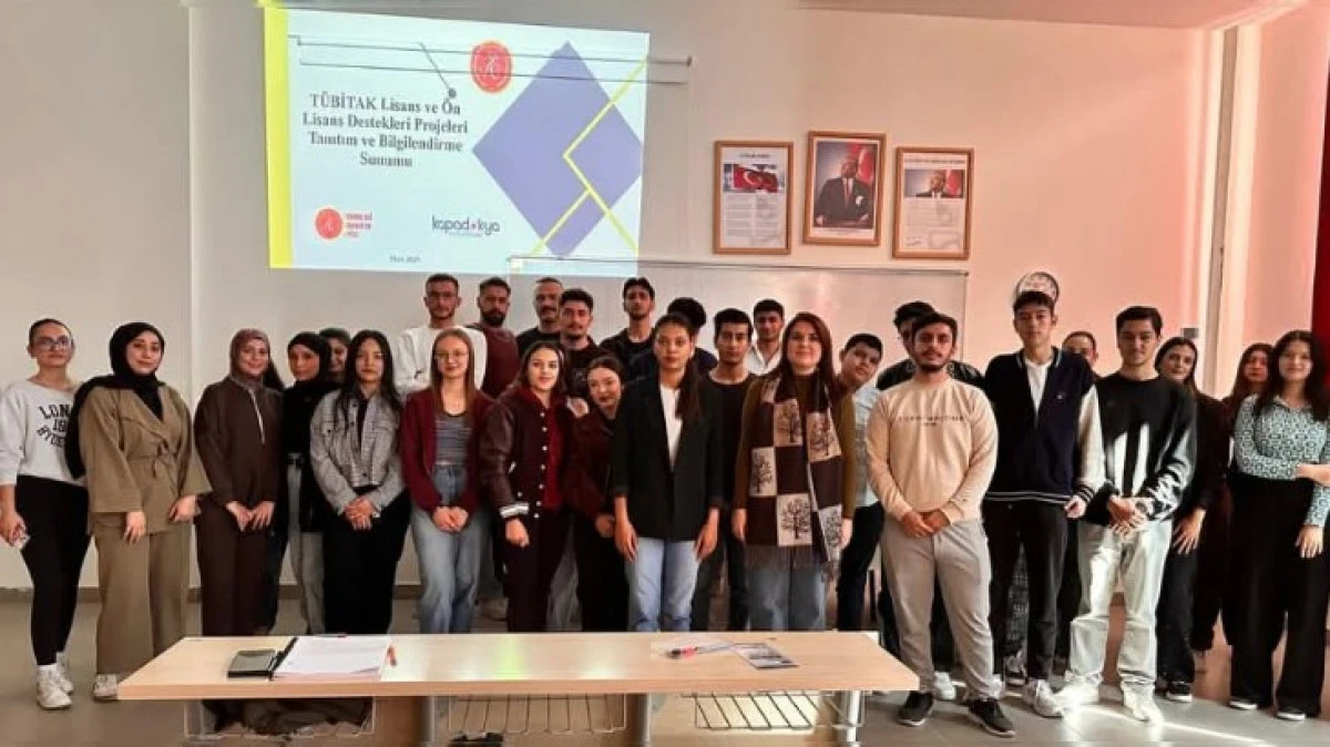 TÜBİTAK EĞİTİMLERİ ARALIKSIZ SÜRÜYOR 