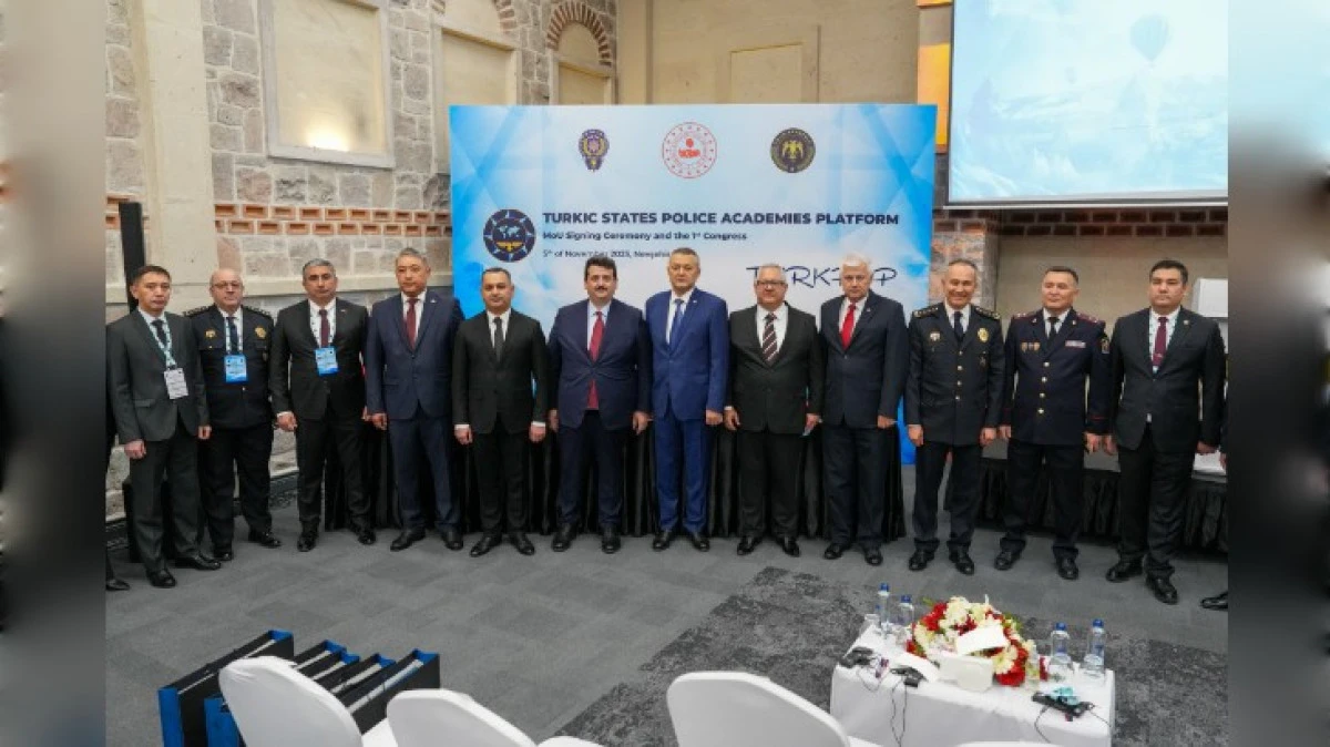 TÜRK DEVLETLERİ POLİS AKADEMİLERİ NEVŞEHİR'DE BULUŞTU 