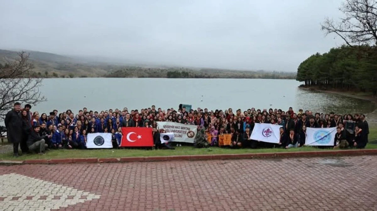 T&Uuml;RKİYE'DEN İZCİLER NEVŞEHİR'DE KAMPTA BULUŞTU 