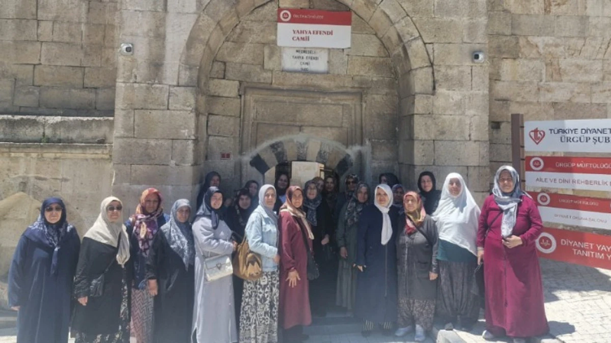 &Uuml;RG&Uuml;PTE CAMİ KADIN BULUŞMASI D&Uuml;ZENLENDİ 