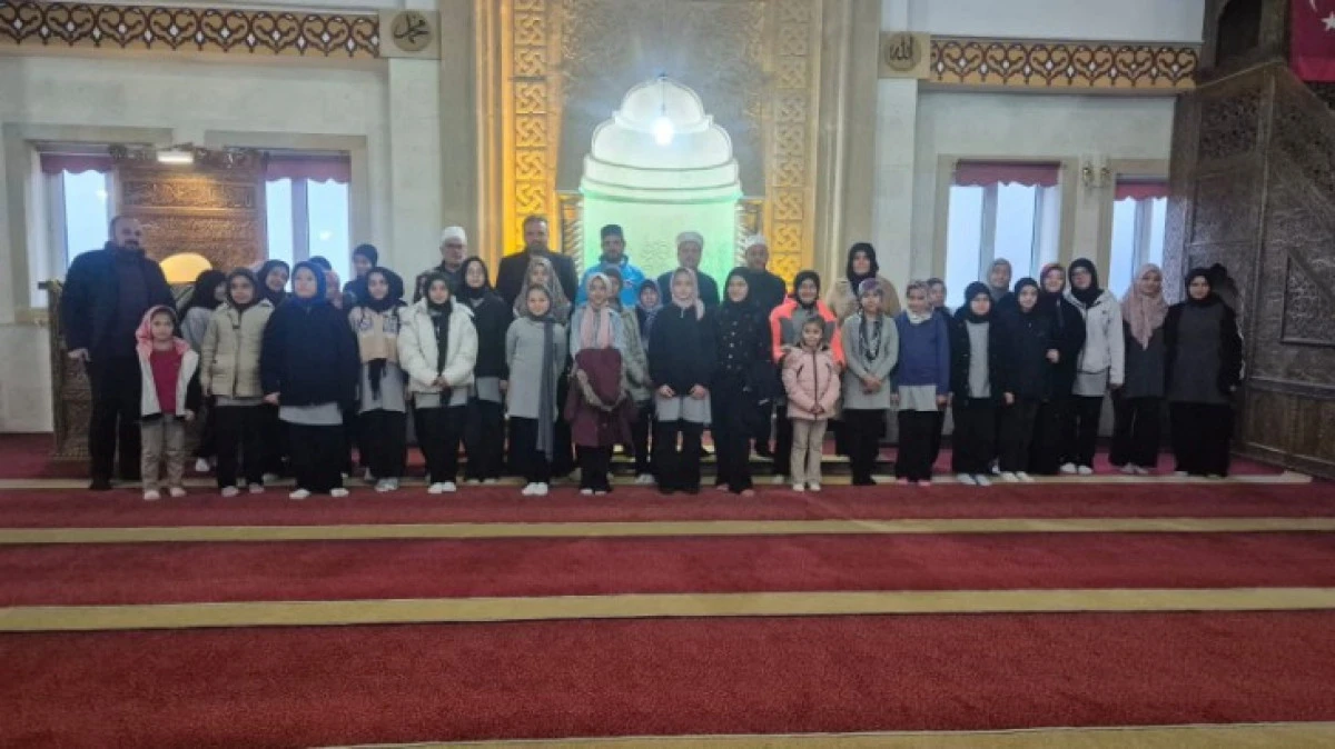 ÜRGÜP'TE ÇOCUKLAR SABAH NAMAZINDA BULUŞTULAR 