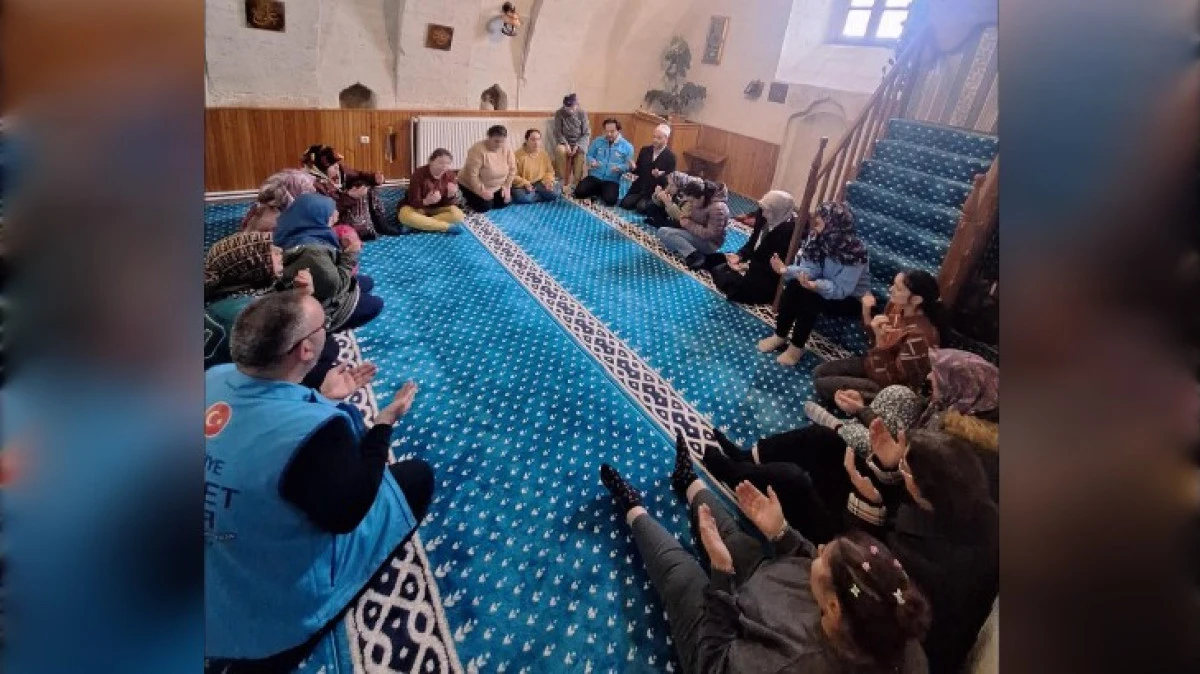 &Uuml;RG&Uuml;P'TE ENGELLİ CAMİİ BULUŞMASI D&Uuml;ZENLENDİ