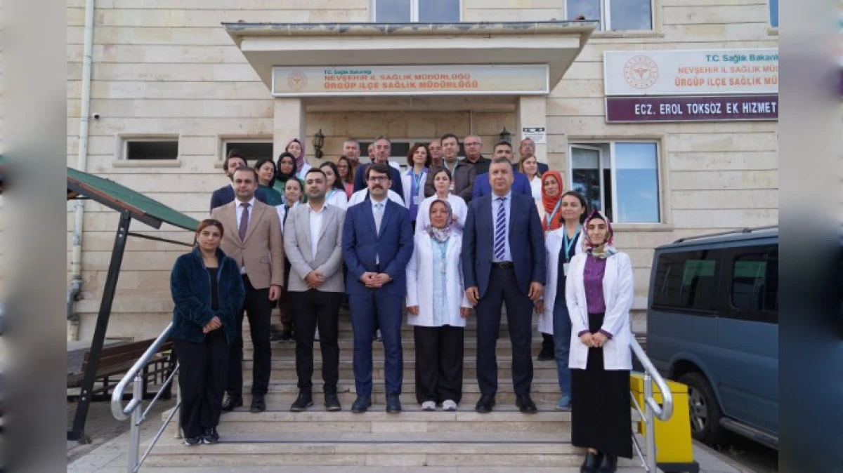 ÜRGÜP'TE ZİYARETLERDE BULUNDU 