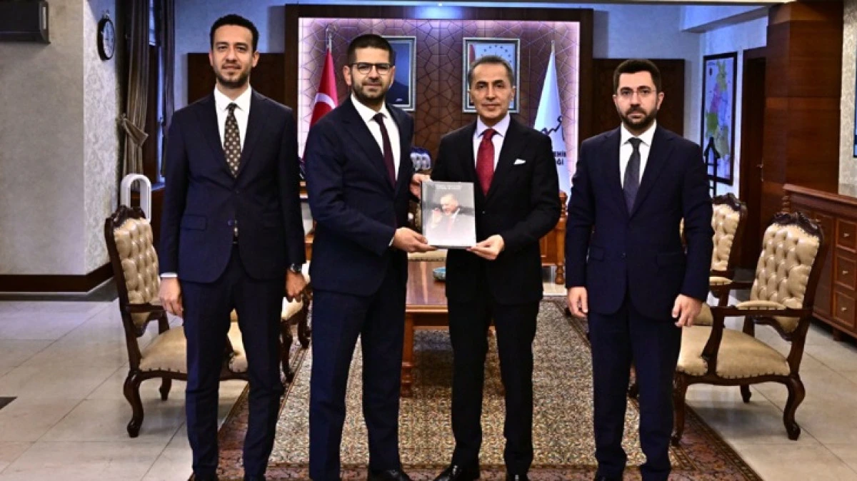 YATIRIM VE FİNANS OFİSİ BAŞKANI DAĞLIOĞLU&rsquo;NDAN NEVŞEHİR VALİSİ H&Uuml;SEYİN K&Ouml;K&rsquo;E ZİYARET