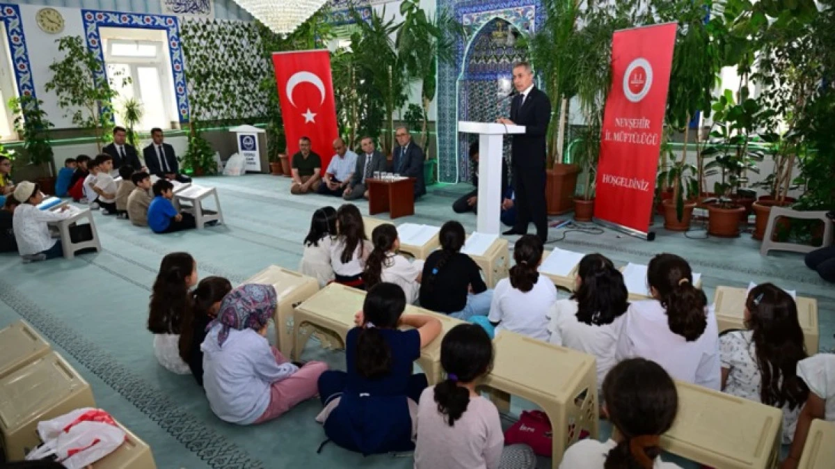 YAZ KUR'AN KURSLARI A&Ccedil;ILDI 