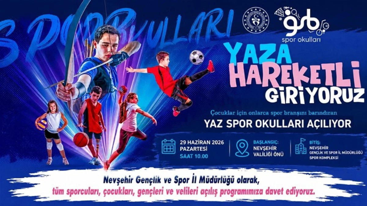 YAZ SPOR OKULLARI A&Ccedil;ILIYOR 