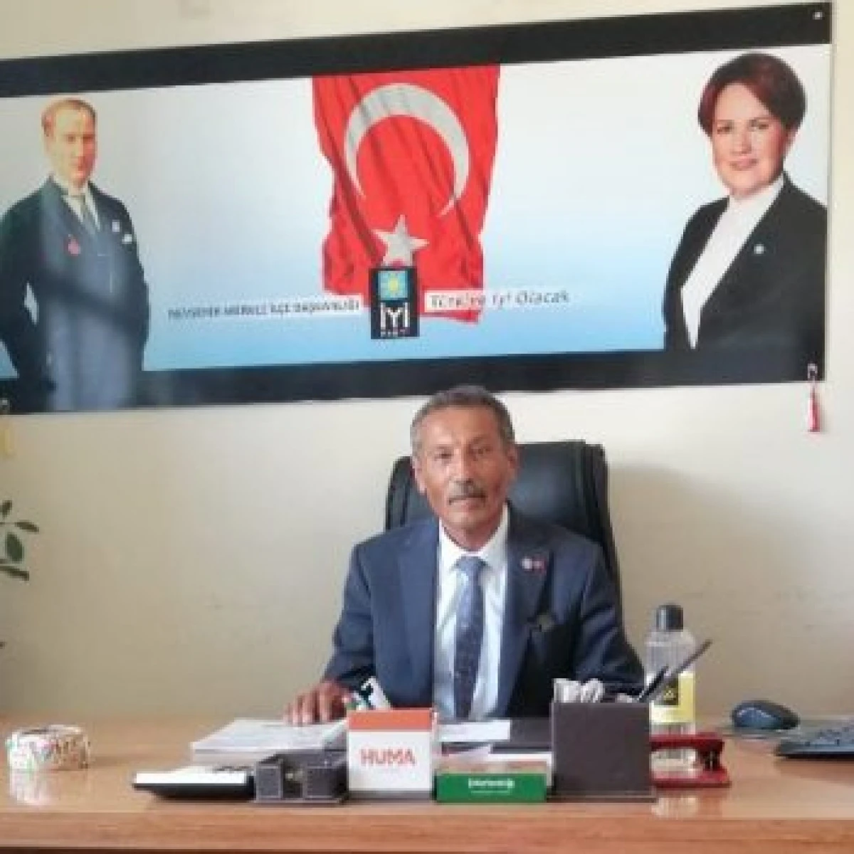 ZEKİ TÜKEL MERKEZ İLÇE BAŞKANI OLDU 